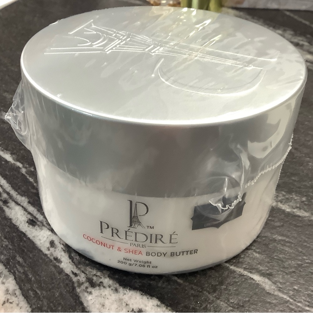 PREDIRE PARIS MSRP $125 Coconut & Shea Body Butter 7.06fl.oz. (200g)
